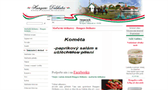 Desktop Screenshot of hungaro-delikates.cz